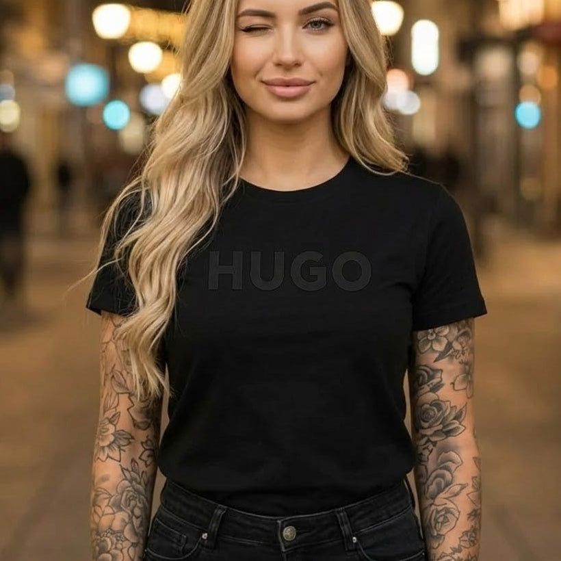 Тениска Black on Black HB3005 - XS размер